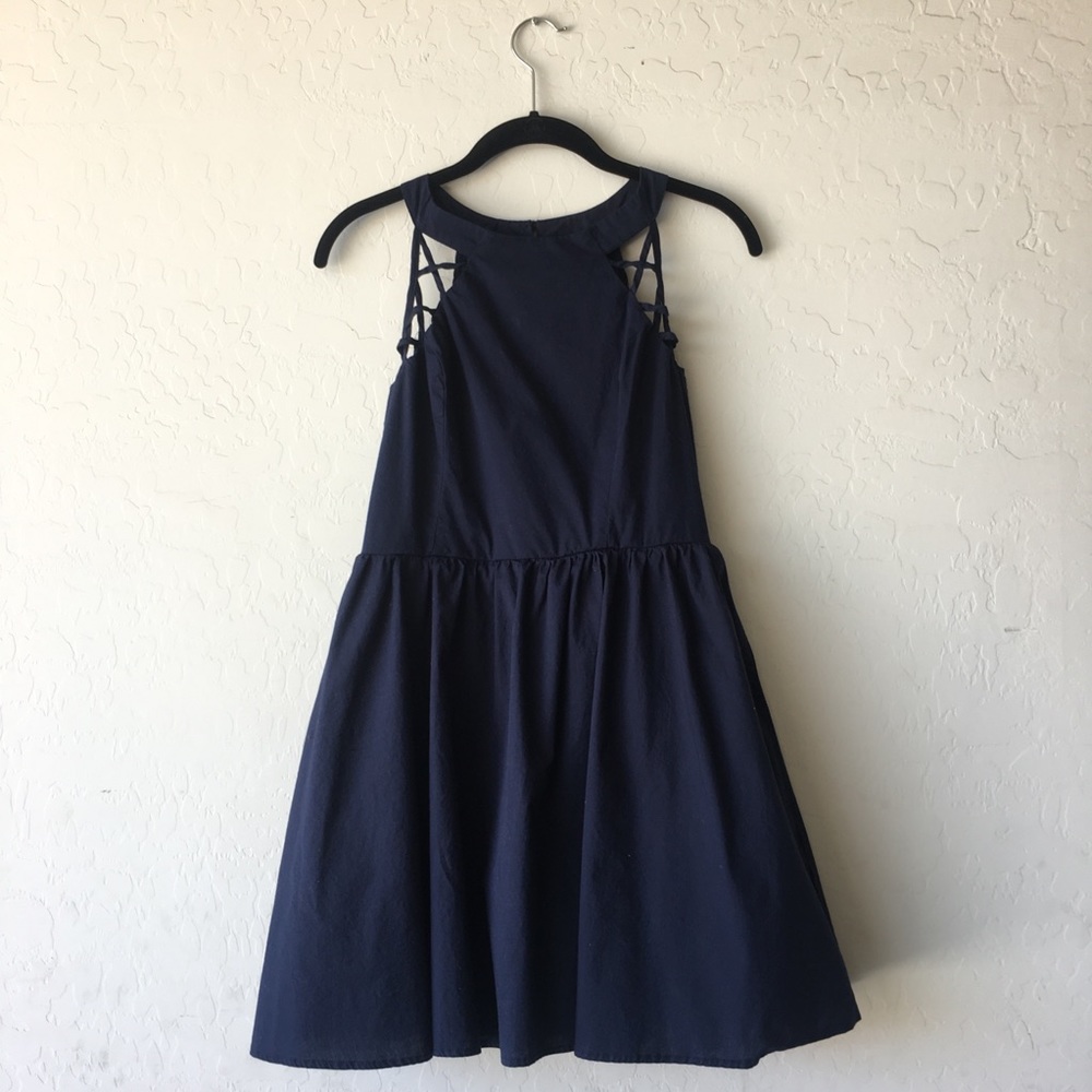 Navy Blue Dress